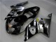 Argent Noir Carénage Moto Suzuki GSXR 1000 K1 00-02