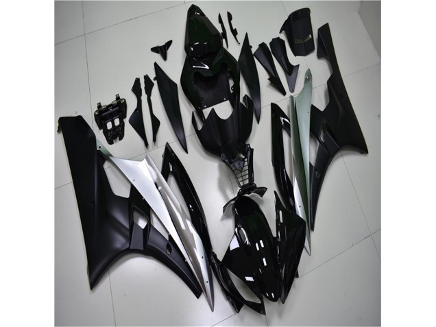 Argent Noir Kit Carénages Motos Complet Yamaha R6 06-07