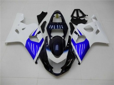 Blanc Bleu Carénage Moto Suzuki GSXR 600 / 750 K4 04-05