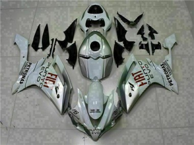 Blanc Kit Carénages Motos & Plastique Yamaha R1 07-08