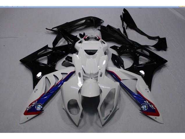 Blanc Noir Bleu Carénage Moto BMW S1000RR 09-14