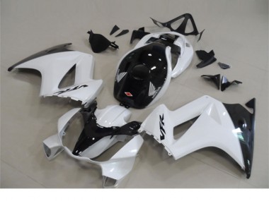 Blanc Noir Kit Carénages Motos Complet Honda VFR 800 02-13