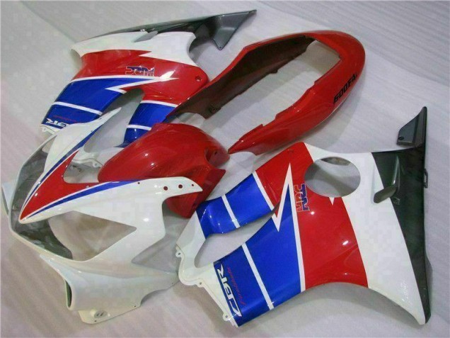 Blanc Rouge Carénage Moto Honda CBR 600 F4i 04-07