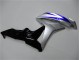 Bleu Argent Noir Carénage Moto Honda CBR 600 RR 07-08