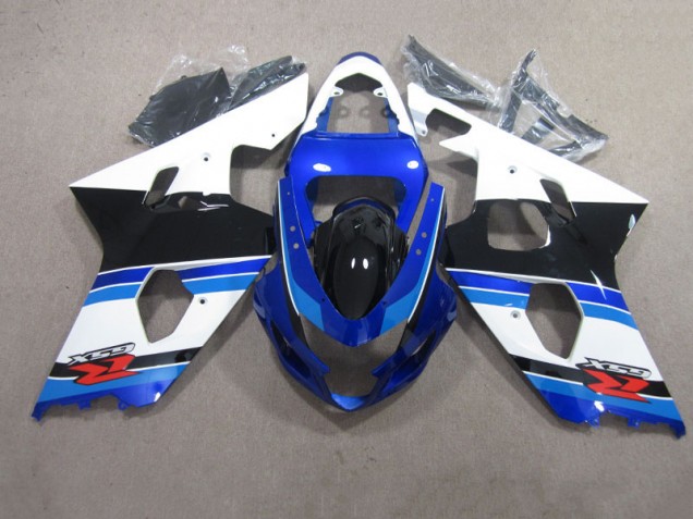 Bleu Blanc Carénage Moto Suzuki GSXR 600 K4 04-05