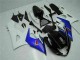 Bleu Blanc Carénages Moto Suzuki GSXR 1000 K5 05-06