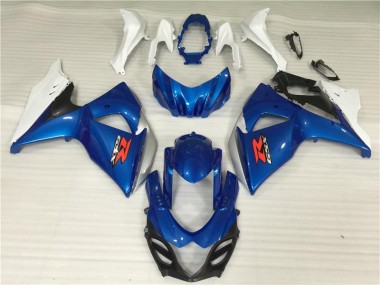 Bleu Blanc Kit Carénages Motos & Plastique Suzuki GSXR 1000 K9 09-16