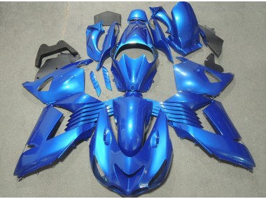 Bleu Carénage Moto Kawasaki ZX14R ZZR 1400 06-11