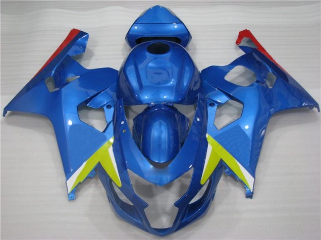 Bleu Carénage Moto Suzuki GSXR 600 / 750 K4 04-05