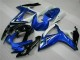 Bleu Carénages Moto & Carrosserie Suzuki GSXR 600 / 750 K6 06-07