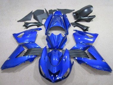 Bleu Carénages Moto Kawasaki ZX14R ZZR 1400 06-11