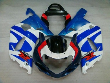 Bleu Carrosserie Moto Suzuki GSXR 600 / 750 K1 K2 K3 01-03