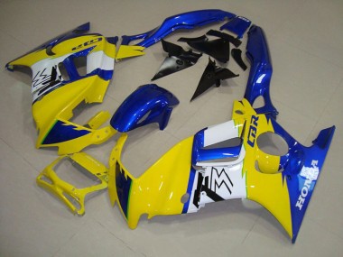 Bleu Jaune Carénage Moto Honda CBR 600 F3 95-98