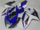 Bleu Kit Carénages Motos Complet Suzuki GSXR 600 / 750 K6 06-07