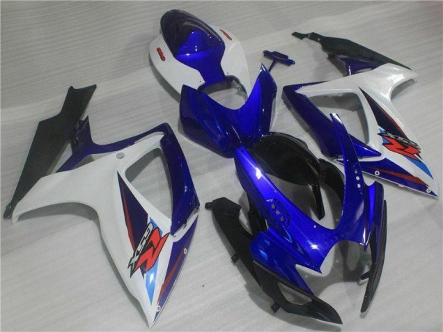 Bleu Kit Carénages Motos Complet Suzuki GSXR 600 / 750 K6 06-07