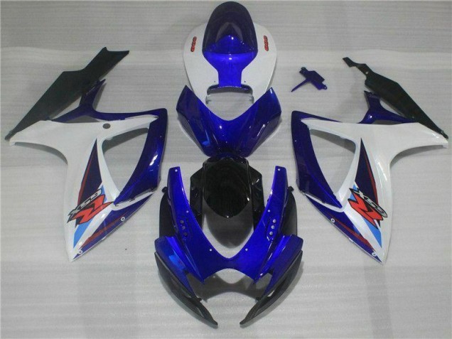 Bleu Kit Carénages Motos Complet Suzuki GSXR 600 / 750 K6 06-07