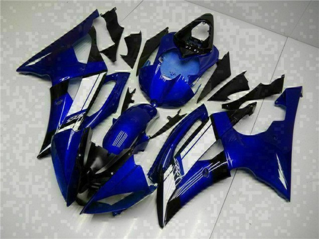 Bleu Kit Carénages Motos Complet Yamaha R6 08-16