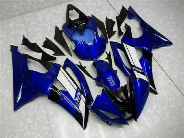 Bleu Kit Carénages Motos Complet Yamaha R6 08-16