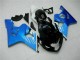 Bleu Noir Carénage Moto Suzuki GSXR 600 / 750 K4 04-05