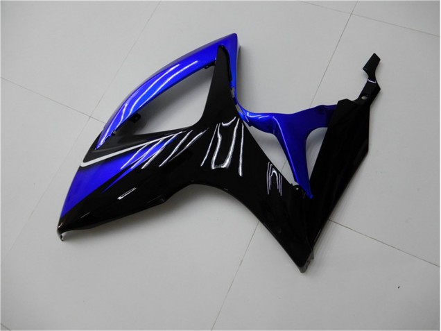 Bleu Noir Carénage Moto Suzuki GSXR 600 / 750 K6 06-07