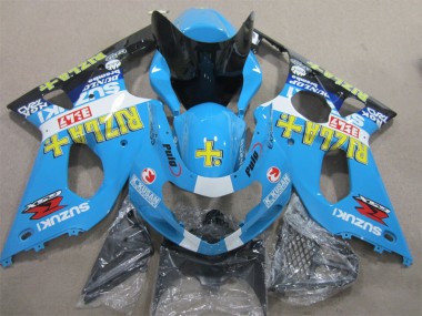 Bleu Rizla Carénage Moto Suzuki GSXR 1000 K1 00-02