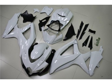 Brillant Blanc Carénage Moto Suzuki GSXR 600 / 750 K8 08-10