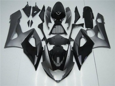 Gris Noir Carénage Moto Suzuki GSXR 1000 K5 05-06