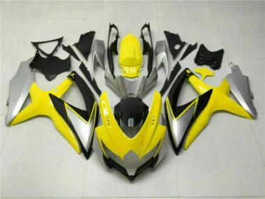 Jaune Carénage Moto Suzuki GSXR 600 / 750 K8 08-10