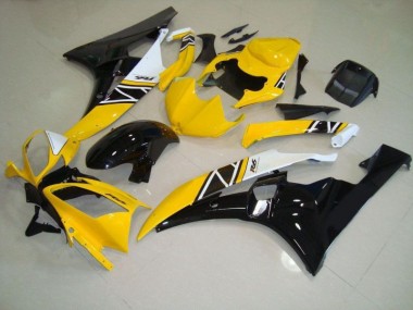 Jaune Kit Carénages Motos Complet Yamaha R6 06-07