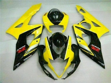 Jaune Noir Carénage Moto Suzuki GSXR 1000 K5 05-06