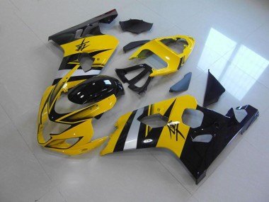 Jaune Noir Carénage Moto Suzuki GSXR 750 K4 04-05