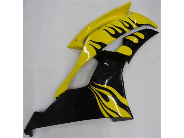 Jaune Noir Carénage Moto Yamaha R6 08-16