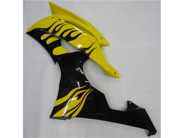 Jaune Noir Carénage Moto Yamaha R6 08-16