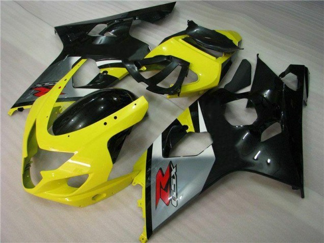 Jaune Noir Carénages Moto Suzuki GSXR 600 / 750 K4 04-05