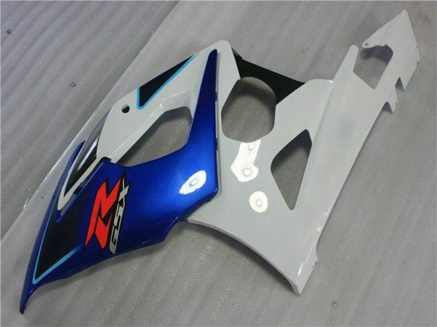 Noir Bleu Blanc Carénage Moto Suzuki GSXR 1000 K5 05-06