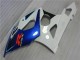 Noir Bleu Blanc Carénage Moto Suzuki GSXR 1000 K5 05-06