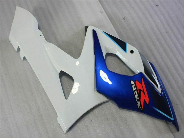 Noir Bleu Blanc Carénage Moto Suzuki GSXR 1000 K5 05-06