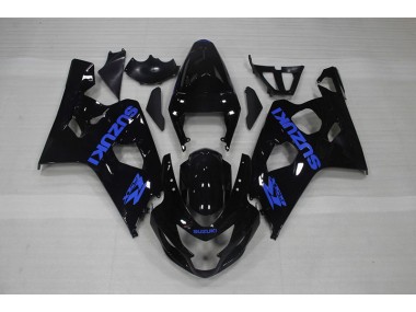 Noir Bleu Décalque Carénage Moto Suzuki GSXR 750 K4 04-05