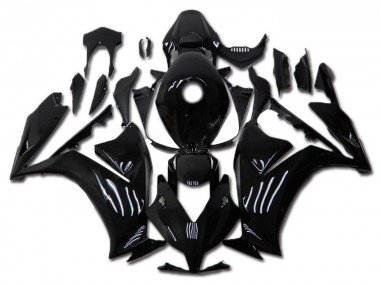 Noir Brillant Carénage Moto Honda CBR 1000 RR 12-16