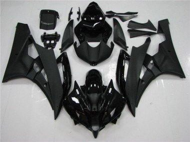 Noir Carénages Moto Yamaha R6 06-07