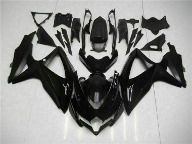 Noir Kit Carénages Motos Complet Suzuki GSXR 600 / 750 K8 08-10