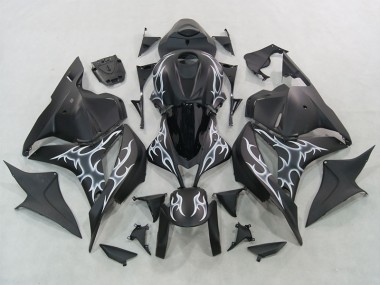 Noir Kit Carénages Motos & Plastique Honda CBR 600 RR 07-08