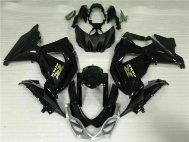 Noir Kit Carénages Motos Suzuki GSXR 1000 K9 09-16