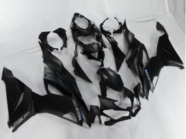 Noir Mat Carénage Moto Kawasaki ZX6R 19-23