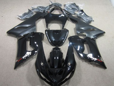 Noir Ninja 636 Carénage Moto Kawasaki ZX6R 05-06