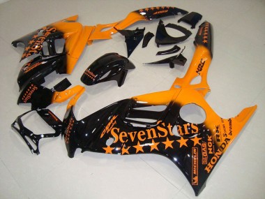 Noir Orange SevenStars Carénage Moto Honda CBR 600 F3 95-98