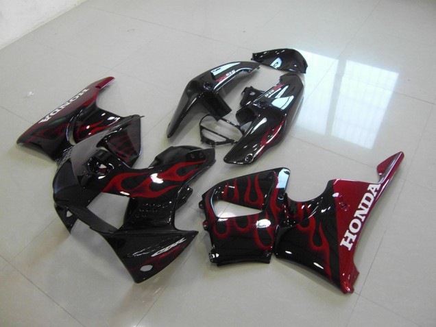 Noir Rouge Carénages Moto Honda CBR 900 RR 919 98-99