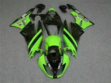 Noir Vert 3M Touch4 Carénage Moto Kawasaki ZX6R 09-12