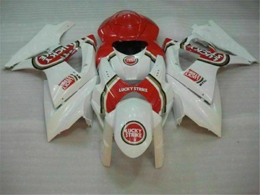 Rouge Blanc Carénage Moto Suzuki GSXR 1000 K7 07-08