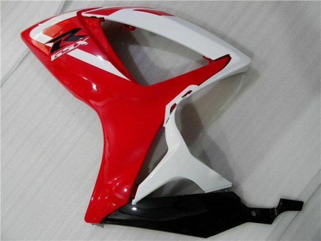 Rouge Blanc Carénage Moto Suzuki GSXR 600 / 750 K6 06-07